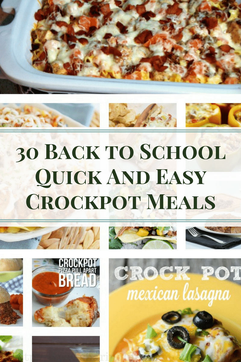 Many of us live with hectic schedules. These quick and easy crockpot meals will help you feed your family healthy meals with little effort. #crockpot #recipes #foodies