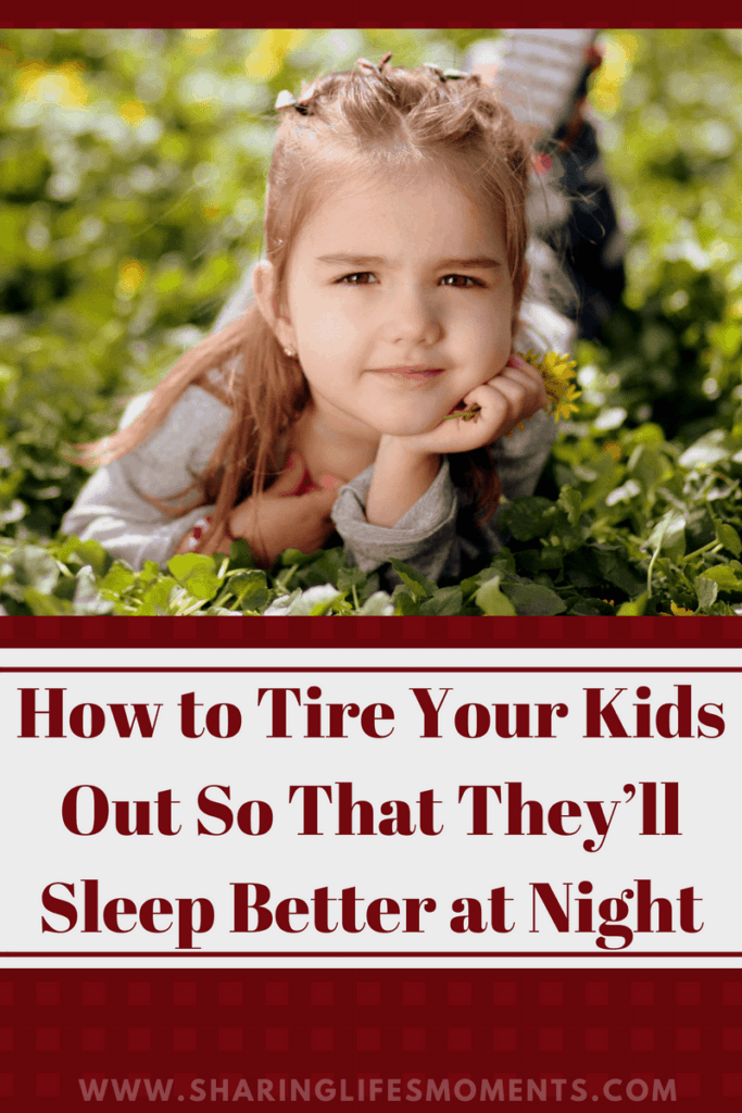 How to Tire Your Kids Out So That They’ll Sleep Better at Night 1 Our kids to be worn out so that they can get a quality nights sleep. Here are some tips to help ensure your kids get that. Which ones are you using?