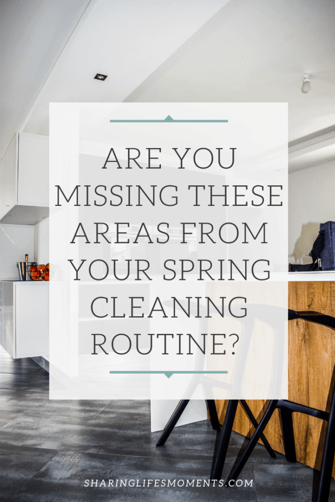 Be sure that  you aren't missing these areas from your spring cleaning routine. Are you hitting all of these spots while you're cleaning? 