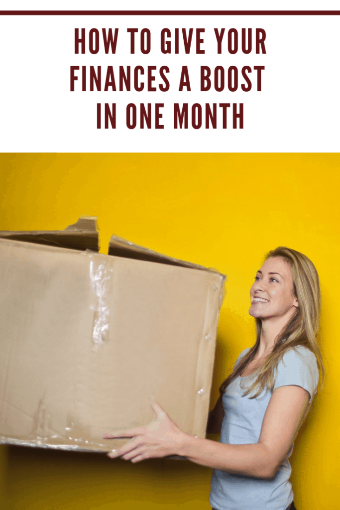 How to Give Your Finances a Boost In One Month 1 Here are some simple ways to give your finances a boost in one month. Which financial methods have you used?