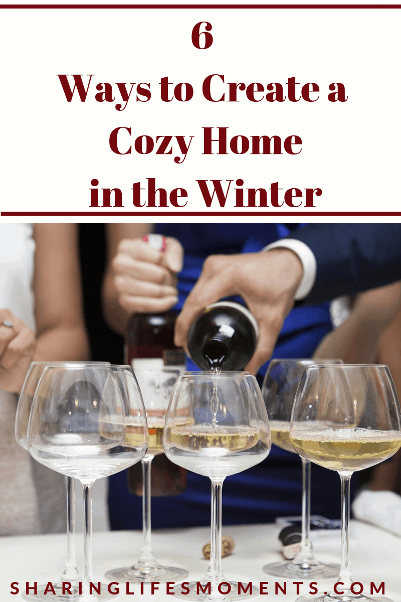 Just because it's cold outside, doesn't mean your home has to be filled with cold tension. Here are six ways to create a cozy home in the winter.