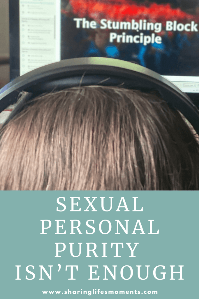 Sometimes we think our own sexual personal purity is enough. What if there's more we can do to help everyone achieve personal purity? 