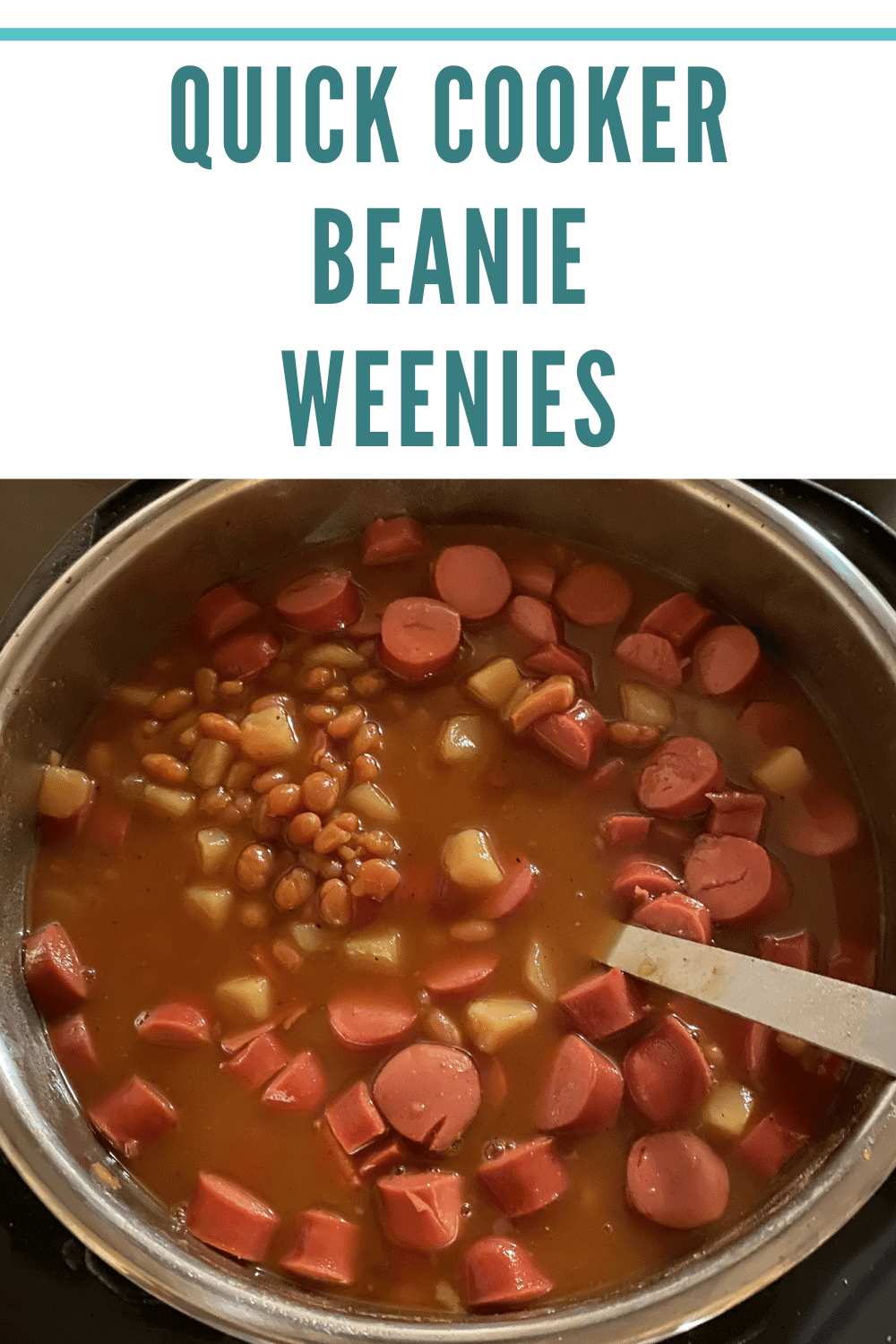 This Quick Cooker Beanie Weenies recipe will be a big hit with the family. Make delicious beanie weenies in half the time. #food #foodie #foodlover #foodoftheday #yum #buzzfeast #spoonfeed #eatingfortheinsta #recipe #sharinglifesmoments