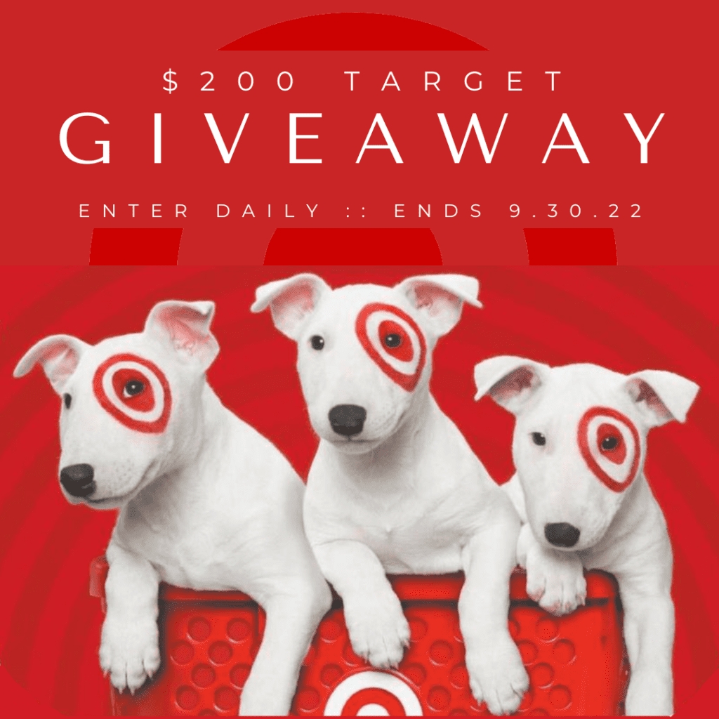 $200 Target Gift Card Giveaway Event 1
