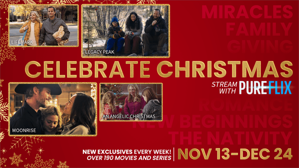 Celebrate Christmas with Pure Flix 1 #PFChristmasMIN #PureFlixVIPAmbassador #MomentumInfluencerNetwork
