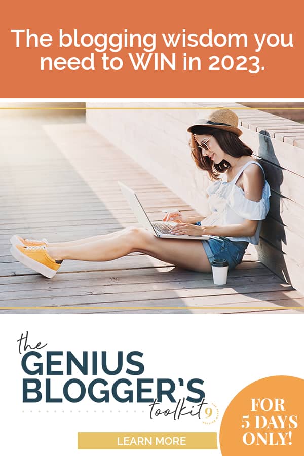 Get the tools you need to get your blog up to professional level with these courses and products. The Genius Blogger's Toolkit will save you tons of money and help you grow your online business. #blogging #bloggerswanted #bloggingtips #sharinglifesmoments #ad