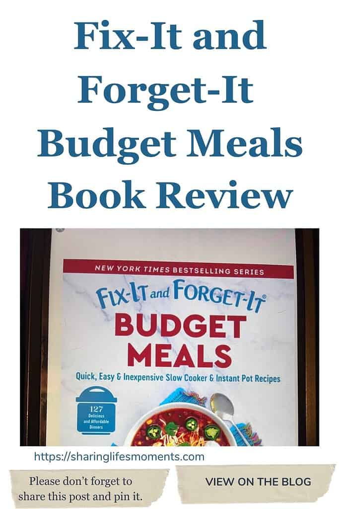 Fix-It and Forget-It Budget Meals Book Review 2