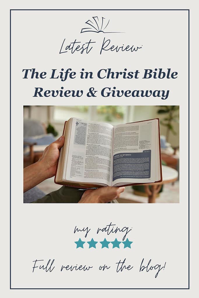 The Life in Christ Bible Review & Giveaway 3 The Life in Christ Bible Review & Giveaway 3