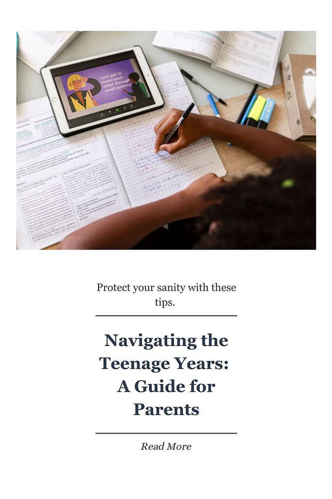 Navigating the Teenage Years: A Guide for Parents 1 Navigating the Teenage Years: A Guide for Parents 1
