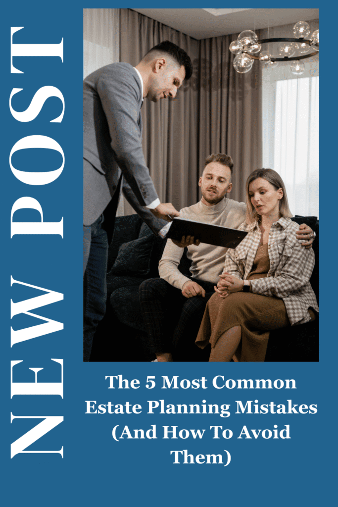 Learn how to protect your legacy and avoid the most common estate planning mistakes that can lead to stress, delays, and family disputes. Learn how to protect your legacy and avoid the most common estate planning mistakes that can lead to stress, delays, and family disputes.