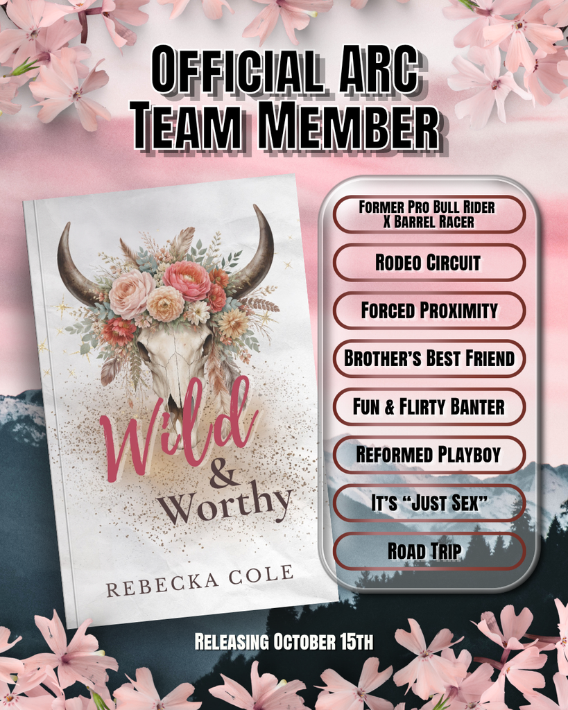 Wild & Worthy Book Review 2 Read my Wild & Worthy book review by Rebecka Cole, a passionate rodeo romance filled with undeniable chemistry, family drama, second chances, and love.
